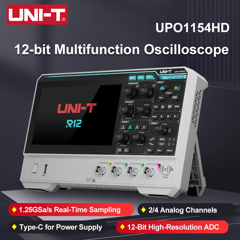 Signal Generator Spectrum Analyzer - Oscilloscopio UNI-T UPO1154HD UPO1082HD ad Alta