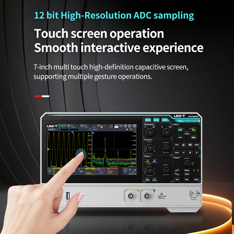 Oscilloscopio UNI-T UPO1154HD  - Signal Generator Spectrum Analyzer recensione e prezzo